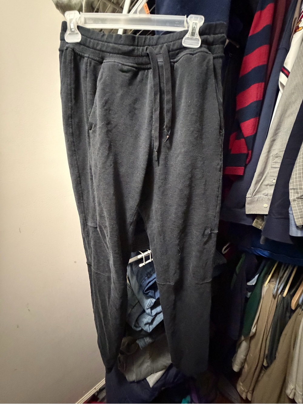 lululemon athletica Charcoal Black Fleece Joggers
